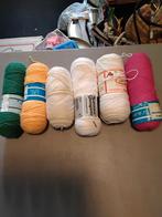 Diverse bollen katoen garen, Hobby en Vrije tijd, Breien en Haken, Ophalen of Verzenden, Gebruikt, Breien of Haken, Wol of Garen