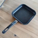 Grillpan - Vierkant 25x25 cm, Ophalen, Zo goed als nieuw, Overige materialen, Koekenpan of Braadpan