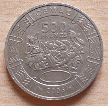 500 CFA Francs - Centraal-Afrikaanse Staten  beschikbaar voor biedingen