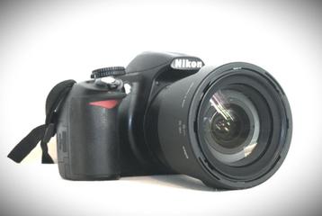 nikon d3100 met nikon 18 70 toplens, compleet! beschikbaar voor biedingen
