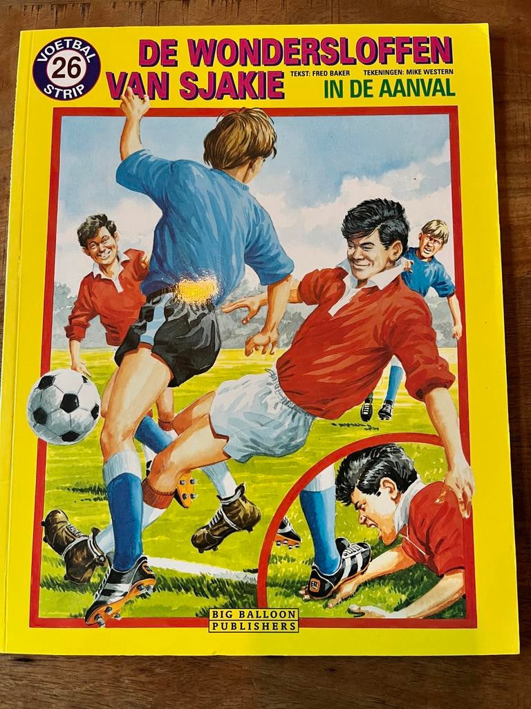 Wondersloffen van sjakie 8,9 en 26, Eén stripboek, Ophalen of Verzenden, Nieuw