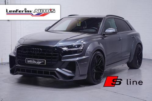 Audi Q8 55 TFSI quattro Prior bodykit en tuning 430PK pano d, Auto's, Audi, Bedrijf, Te koop, Q8, 360° camera, 4x4, ABS, Achteruitrijcamera
