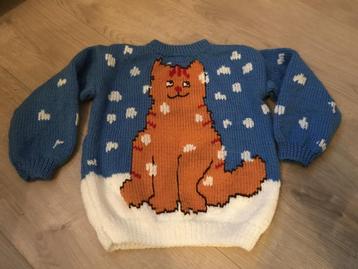 Dikkie Dik in de sneeuw trui breipatroon beschikbaar voor biedingen
