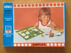 Antieke houten boerderij / dieren- puzzel, Gebruikt, 10 tot 50 stukjes, Ophalen of Verzenden, Van hout