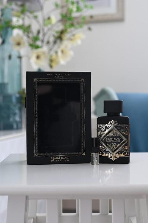 Lattafa Bade'e Al Oud Oud for Glory decant/tester/proefje, Sieraden, Tassen en Uiterlijk, Uiterlijk | Parfum, Zo goed als nieuw