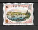Jersey UK met een zeegezicht bootjes 1978, Verzenden, Gestempeld