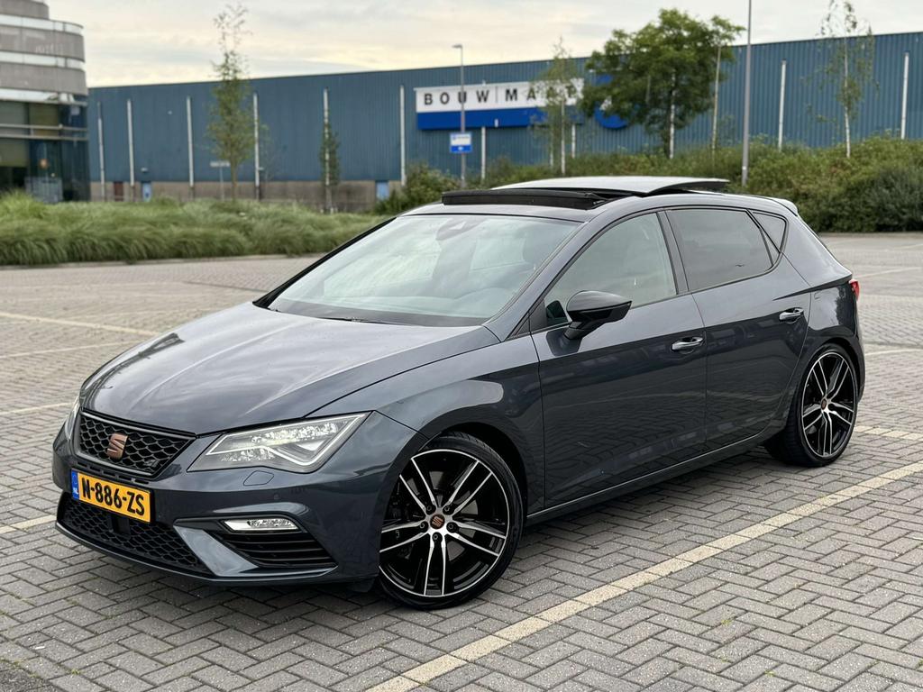 Seat Leon 2.0 TSI 290PK Dsg-7 2019 Grijs, Auto's, 710 kg, 4 cilinders, 1984 cc, Leon