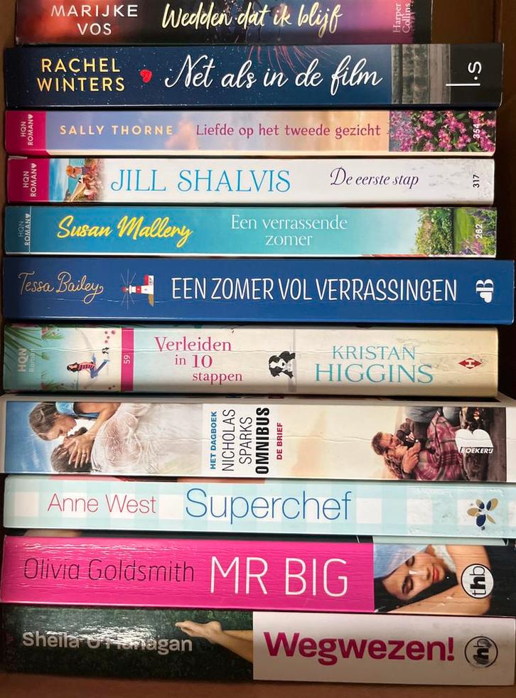 Boekenpakket, oa Rachel Winters, Susan Mallery, Jill Shalvis, Boeken, Romans, Zo goed als nieuw, Nederland, Ophalen of Verzenden