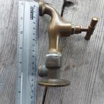 Oude Messing Buitenkraan, Ophalen of Verzenden, Gebruikt, Koper, Kraan