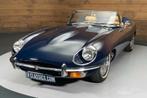 Jaguar E Type Series 2 Cabriolet | 1969, Auto's, Achterwielaandrijving, Beige, Cabriolet, Blauw