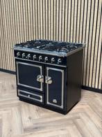 La Cornue 90cm breed Zwart + Hete lucht, Witgoed en Apparatuur, Fornuizen, 60 cm of meer, Grill, Ophalen of Verzenden, Zo goed als nieuw