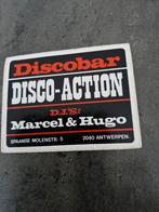 3300 Vintage Discobar Disco-Action Sticker, Ophalen of Verzenden, Gebruikt
