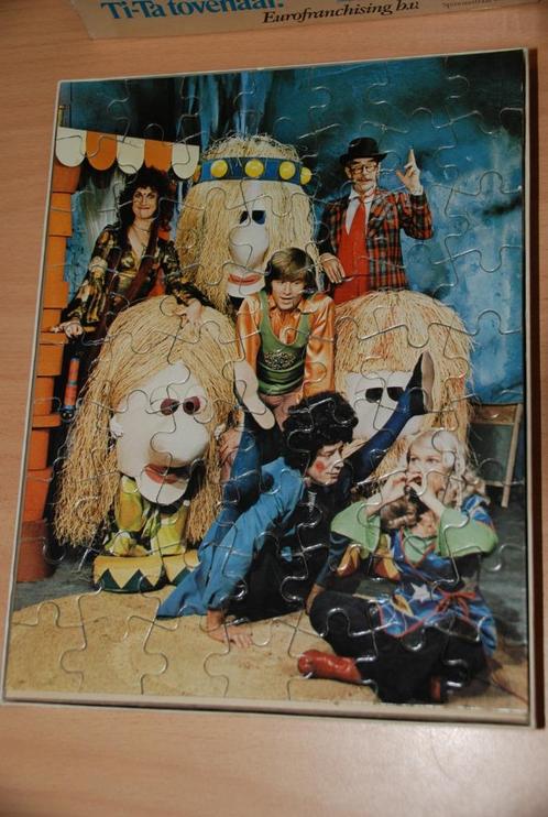 Ti - ta tovenaar puzzel.              Met blokfluit., Kinderen en Baby's, Speelgoed | Kinderpuzzels, Gebruikt, Meer dan 50 stukjes