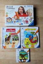 Tiptoi starter set pen/stift +  3 boeken vanaf 4 jaar., Kinderen en Baby's, Ophalen of Verzenden, Zo goed als nieuw, Puzzelen