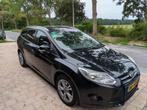 Ford Focus 1.0 Ecoboost 92KW Wagon 2013 Zwart, Auto's, Euro 5, Zwart, Handgeschakeld, Particulier