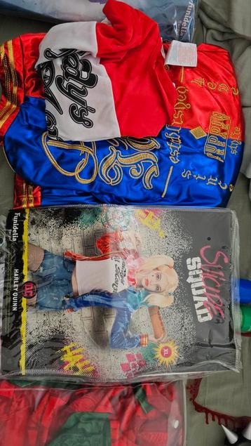 Harley Quinn Kostuum XL (valt als M/L) helloween kostuum  beschikbaar voor biedingen