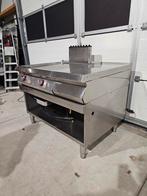 Grote Horeca Bakplaat op Gas Angelo Po, Fornuis, Frituur en Grillen, Gebruikt, Horeca, Ophalen of Verzenden