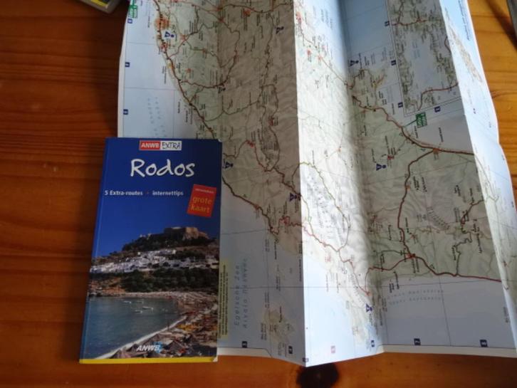 Rhodos; anwb extra reisgids , met de landkaart, Boeken, Reisgidsen, Zo goed als nieuw, Reisgids of -boek, Europa, ANWB, Ophalen of Verzenden