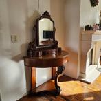 Victoriaanse kaptafel antiek, Gebruikt, 50 tot 100 cm, Minder dan 100 cm, Hout