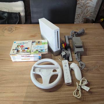 Nintendo Wii met 6 games en 1 controller beschikbaar voor biedingen