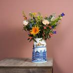 Vaas Melkbus verschillende kleuren, Heinen Delfts Blauw, Huis en Inrichting, Overige kleuren, Aardewerk of Porselein, Nieuw, Ophalen of Verzenden