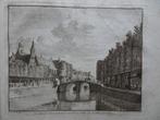 gravure Brede brug, kleine kerk Zierikzee, Spilman 1754, Verzenden