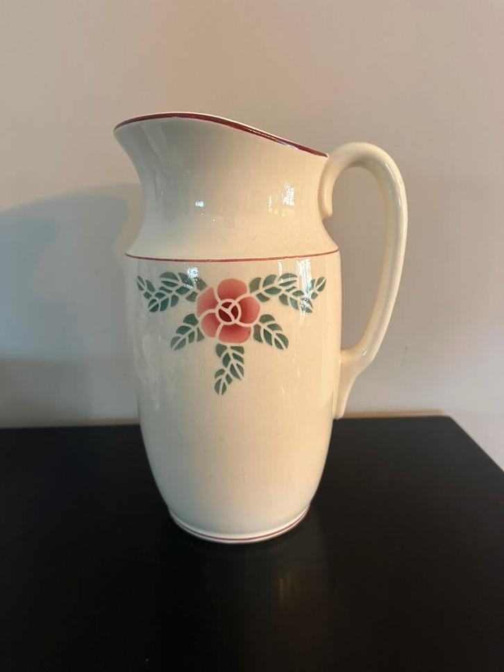 Brocante grote Lampetkan roos, Antiek en Kunst, Antiek | Servies los, Ophalen of Verzenden