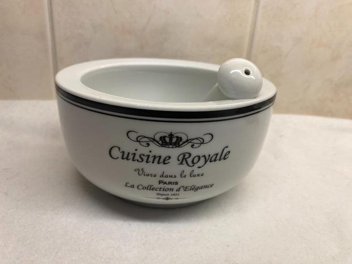 Stenen Vijzel Cuisine Royale, Antiek en Kunst, Curiosa en Brocante, Ophalen of Verzenden