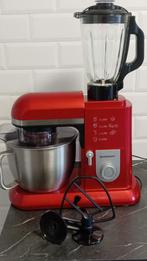 Keukenmachine met blender, 4 liter of meer, Ophalen of Verzenden, Zo goed als nieuw, 3 snelheden of meer