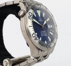Omega Seamaster 300M 2231.80 Titanium 'Electric Blue' 1999, Ophalen, Zo goed als nieuw, Staal, Omega
