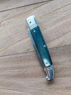 Zakmes met mooie gravure, handmatig openen en sluiten., Ophalen of Verzenden, Zo goed als nieuw