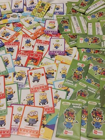 🔴🔴 Losse kaartjes Minions en dichte pakjes dekamarkt 🔴🔴 beschikbaar voor biedingen
