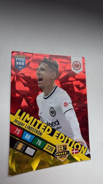 Jesper Lindström Limited Edition Spelerskaart beschikbaar voor biedingen