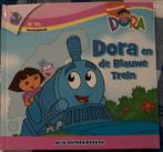 Dora en de blauwe trein doorkijkboek, Boeken, Verzenden, Nieuw, 2 tot 3 jaar, Uitklap-, Voel- of Ontdekboek