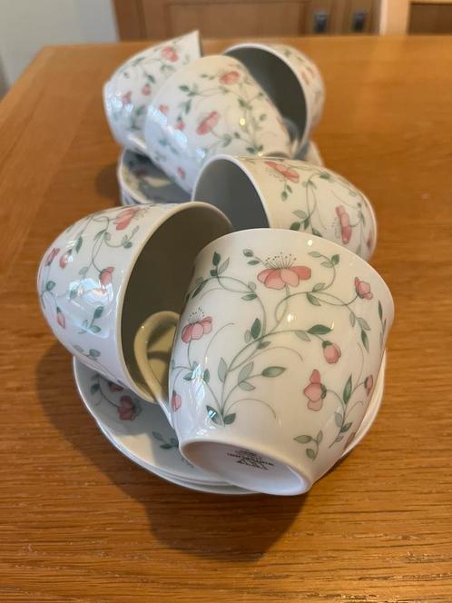 Winterling Röslau kopjes en schotel, Antiek en Kunst, Antiek | Servies los, Ophalen of Verzenden