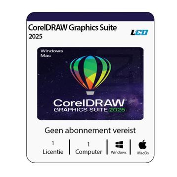 CorelDRAW 2025 Origineel | NL | Direct Geleverd beschikbaar voor biedingen