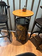 Statafel met 3 krukken, Huis en Inrichting, Barkrukken, Ophalen of Verzenden