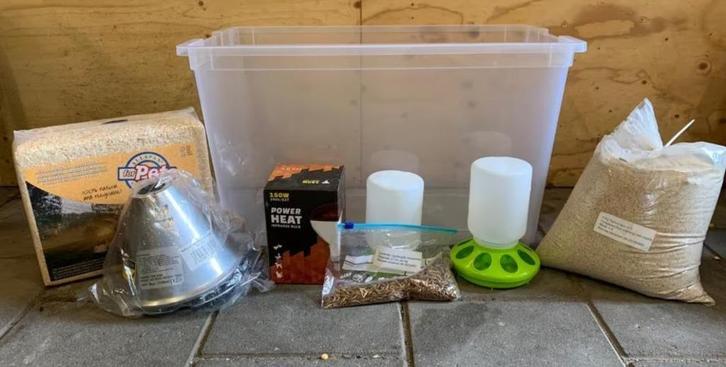 Accessoires kuikenspullen, samengesteld als starterspakket!, Dieren en Toebehoren, Overige Dieren-accessoires, Nieuw, Ophalen of Verzenden