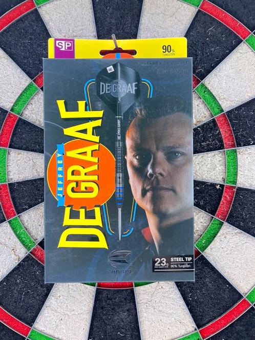 JEFFREY DE GRAAF G1 90% TARGET DARTS, Sport en Fitness, Darts, Zo goed als nieuw, Pijlen, Ophalen