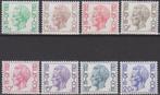 België 1971 - Yvert 1581-1587  - Koning Boudewijn, Postzegels en Munten, Koninklijk huis, Frankeerzegel, Verzenden, Postfris