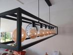 Stalen hanglamp, Huis en Inrichting, Ophalen, Zo goed als nieuw, Minder dan 50 cm