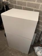 Twee witte Ikea kasten, Huis en Inrichting, Kasten | Overige, Ophalen, Gebruikt