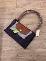 Paarse Longchamp tas - Maat L, Verzenden, Zo goed als nieuw, Paars, Handtas