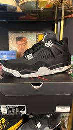 Nike air jordan 4 black canvas maat 44, Kleding | Heren, Schoenen, Ophalen of Verzenden, Zo goed als nieuw, Zwart