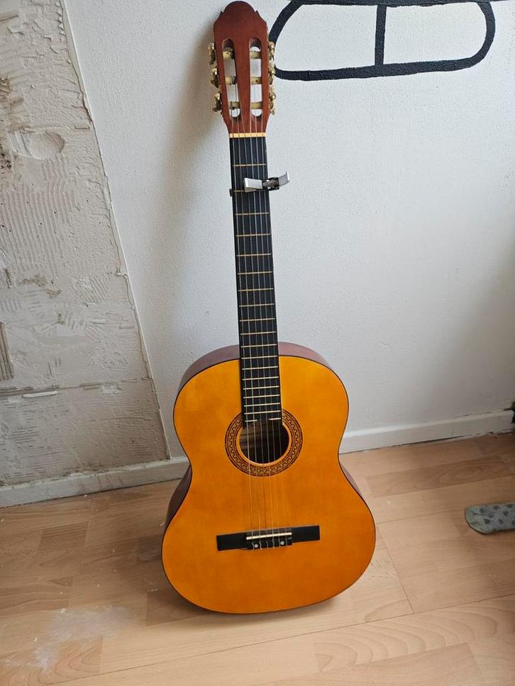 Martinez Spaanse Gitaar, Muziek en Instrumenten, Snaarinstrumenten | Gitaren | Akoestisch, Gebruikt, Klassieke of Spaanse gitaar