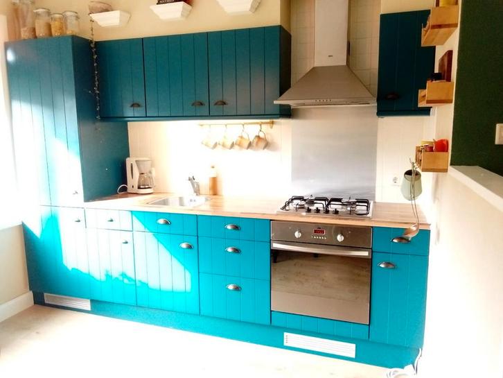 Complete keuken incl. apparatuur, Huis en Inrichting, Keuken | Complete keukens, Gebruikt, Ophalen