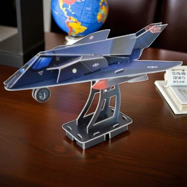 3D puzzel straaljager 48 stukjes, Kinderen en Baby's, Speelgoed | Educatief en Creatief, Bouwen, Ontdekken, Verzenden