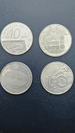 Setje Nederlandse 10 Gulden Munten, Setje, Koningin Beatrix, Zilver, Ophalen of Verzenden