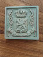 Tegel Wilhelmina Koningin 1898-1948 Je maitiendrai, Ophalen of Verzenden