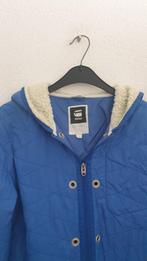 G-Star RAW Jas Blauw - Maat M, Maat 38/40 (M), Blauw, Ophalen of Verzenden, Zo goed als nieuw